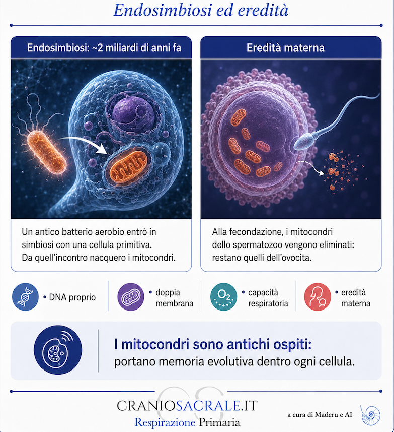 mitocondri origine e ereditarietà